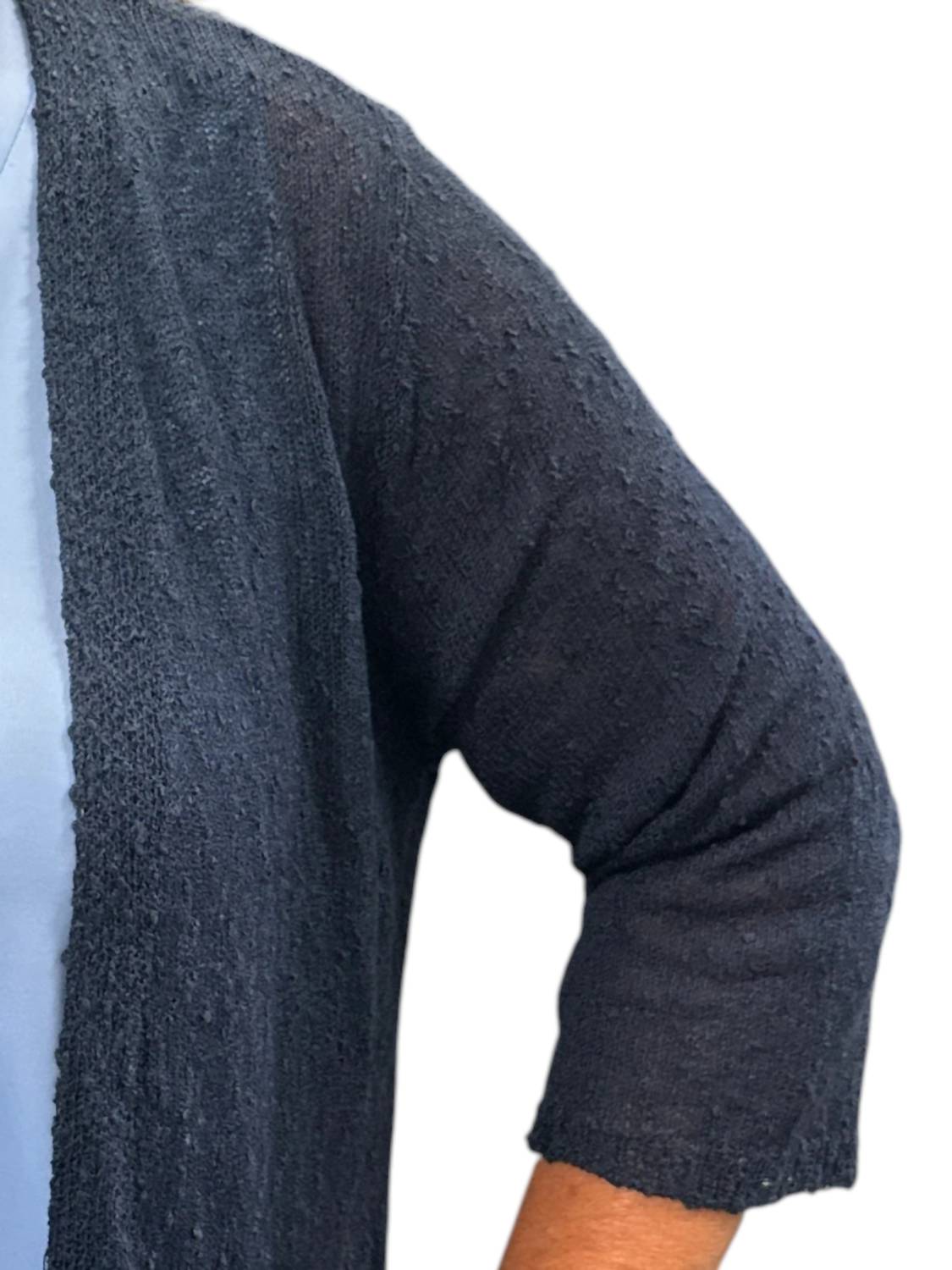 Lulu-B - Lightweight 3/4 Sleeve Sweater Cardigan