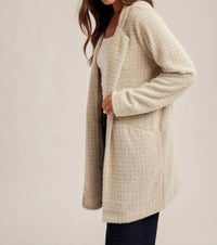 Hem & Thread - Houndstooth Light Weight Coatigan