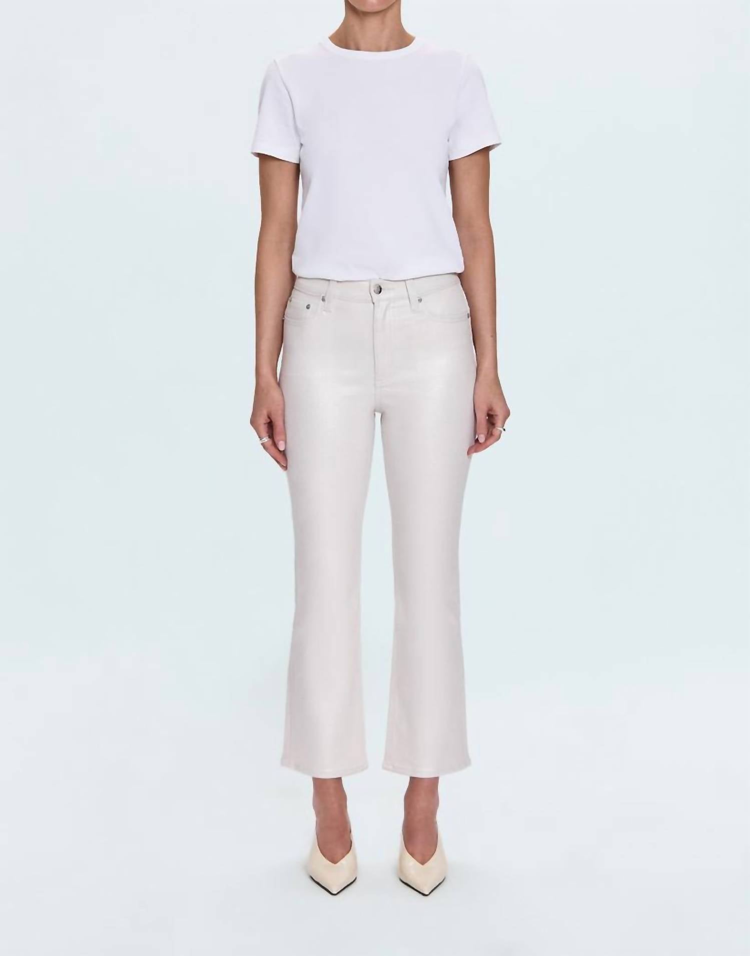 Pistola - Lennon High Rise Crop Boot Jean