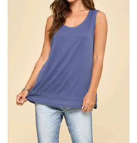 Andree By Unit - Women's Baby Ribbed Knit Tank Top - Plus