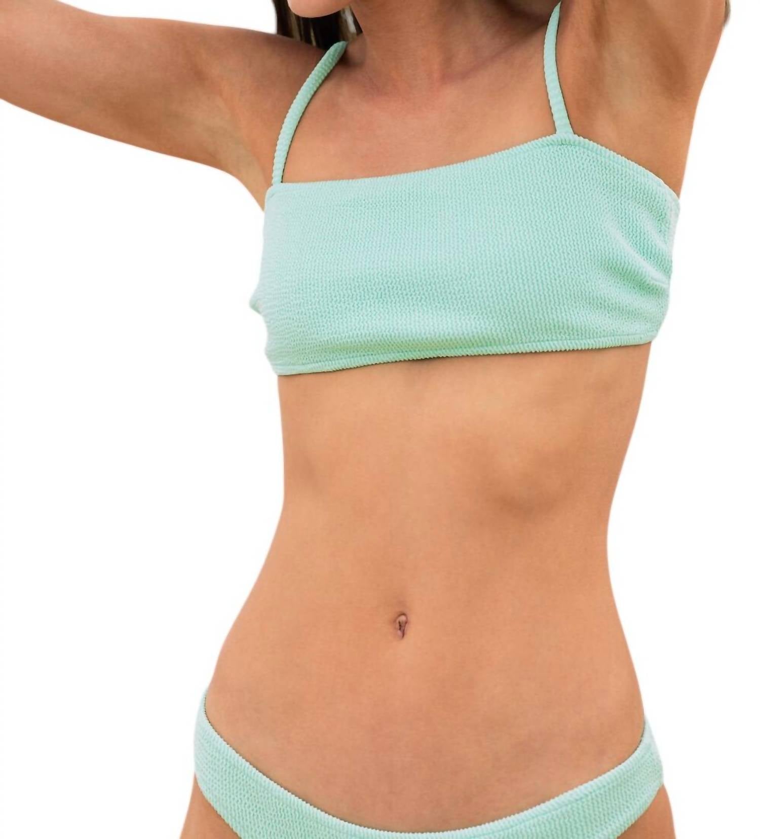 Sauipe - Mila Bandeau Bikini Top With Straps
