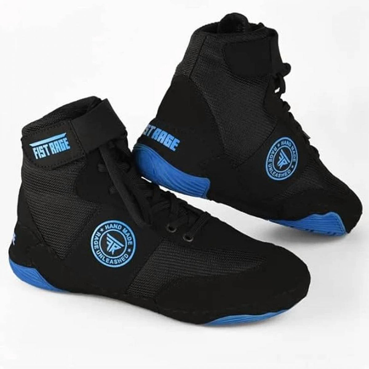 Fist Rage - Men's Hook Loop Sports Fighting Wrestling Shoes