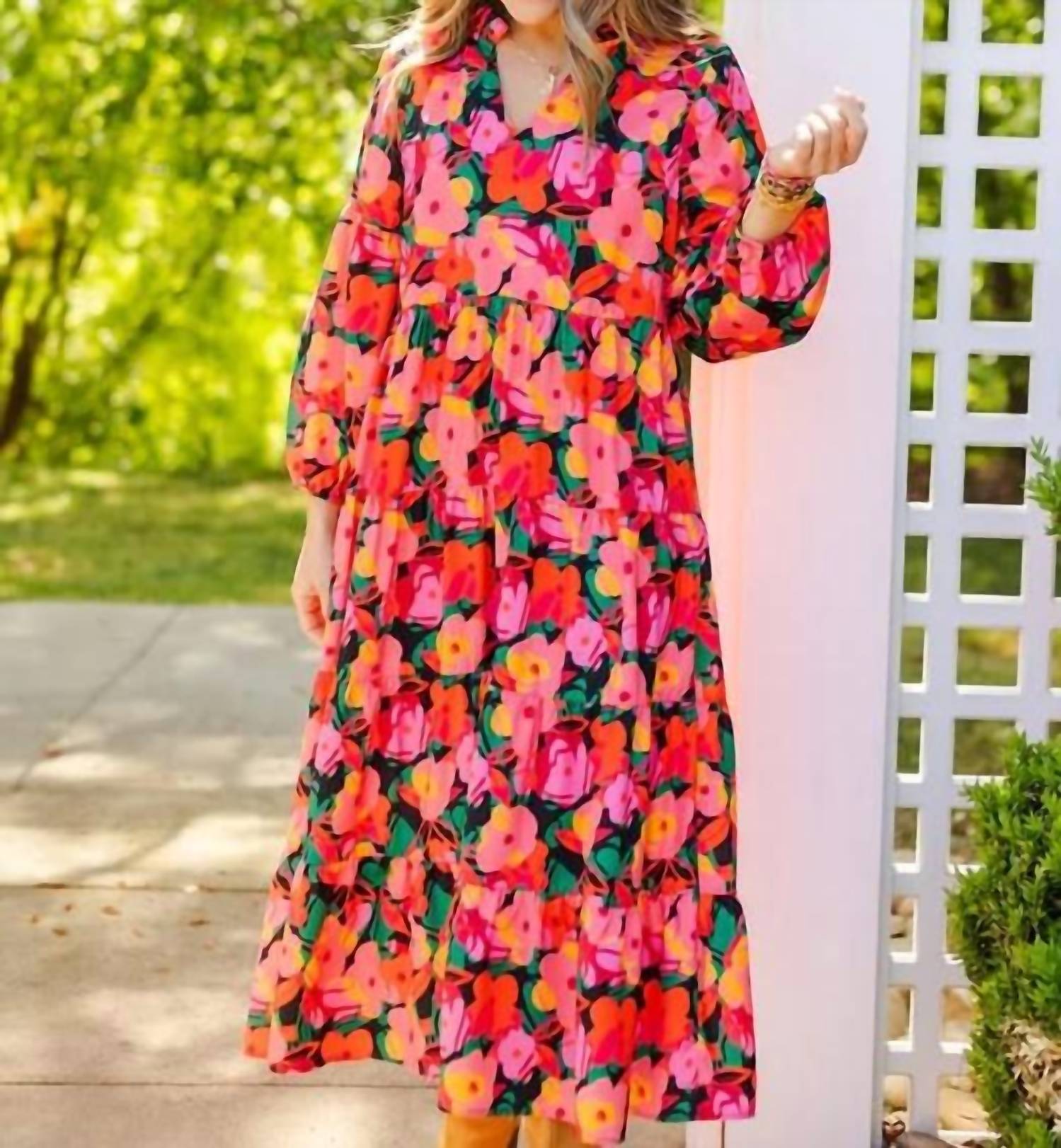 Michelle Mcdowell - Christina Make Me Blush Dress
