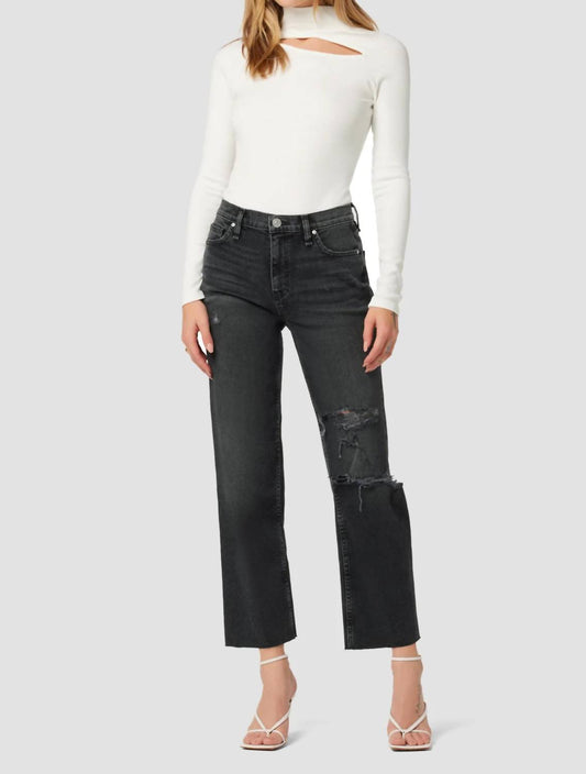 Remi High Rise Straight Jeans