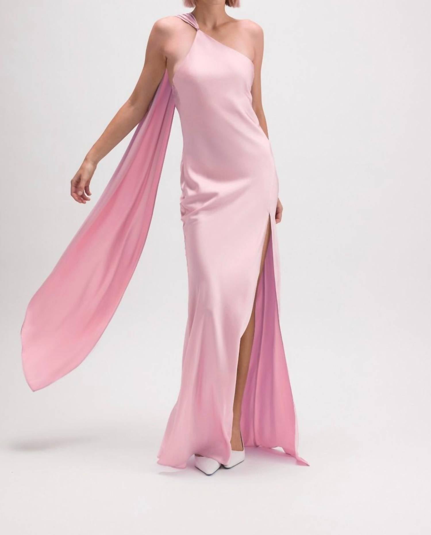Fore Collection - Don't Call Me Baby Scarf Slip Maxi Dress