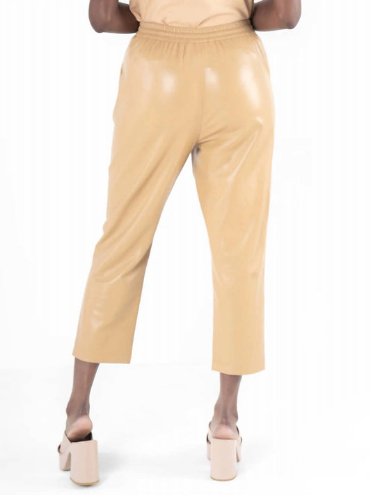 Emily Mccarthy - Joy Faux Leather Jogger