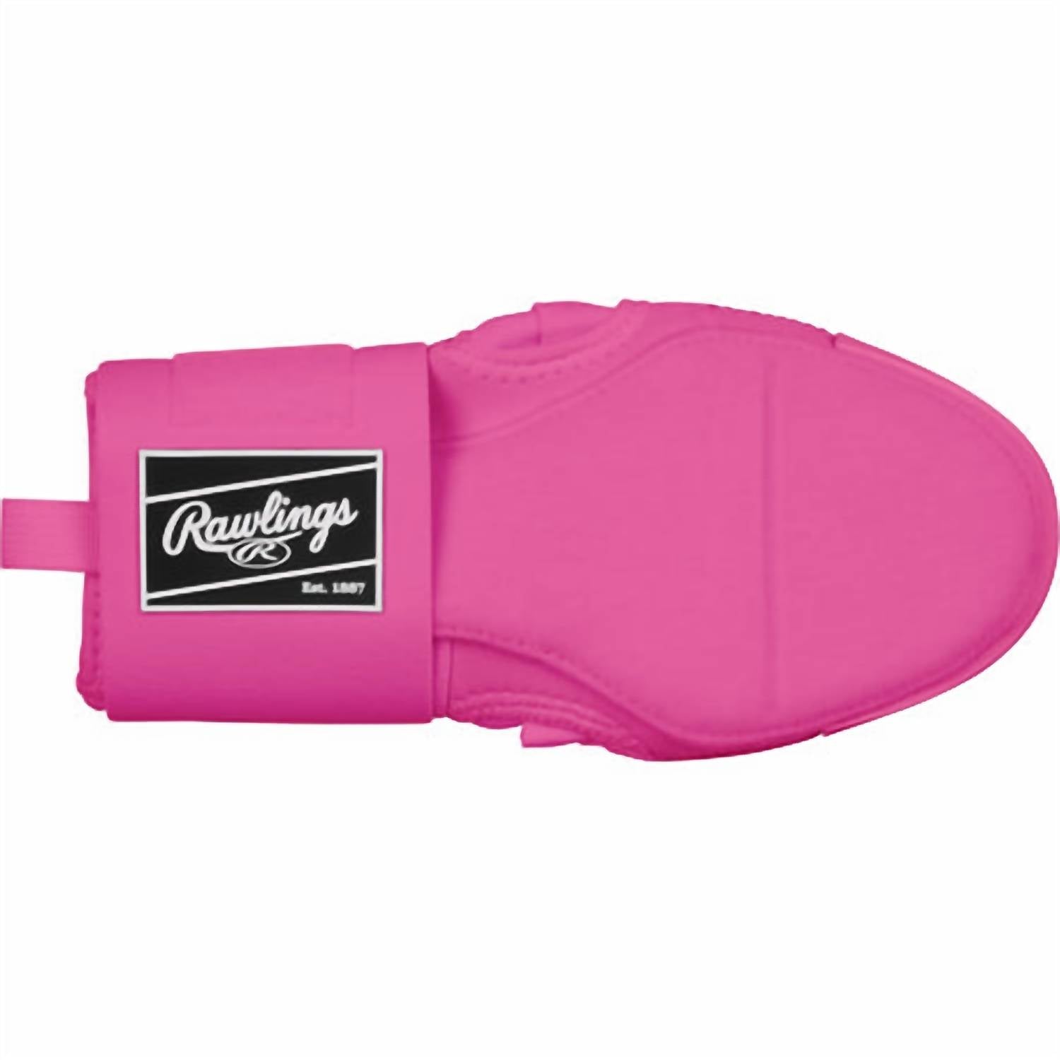 Rawlings Women's Baseball and Softball Sliding Mitt in pink - women's accessory - detail view