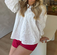 Bailey Rose - Nantucket Eyelet Blouse