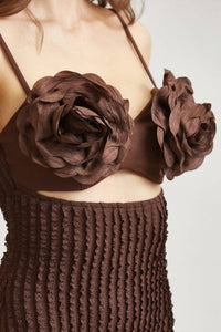 Blithe Millie Dress in brown - women's dress - view 4