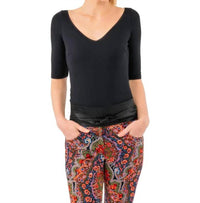 Gretchen Scott - Second Skin 3/4 Sleeve Top