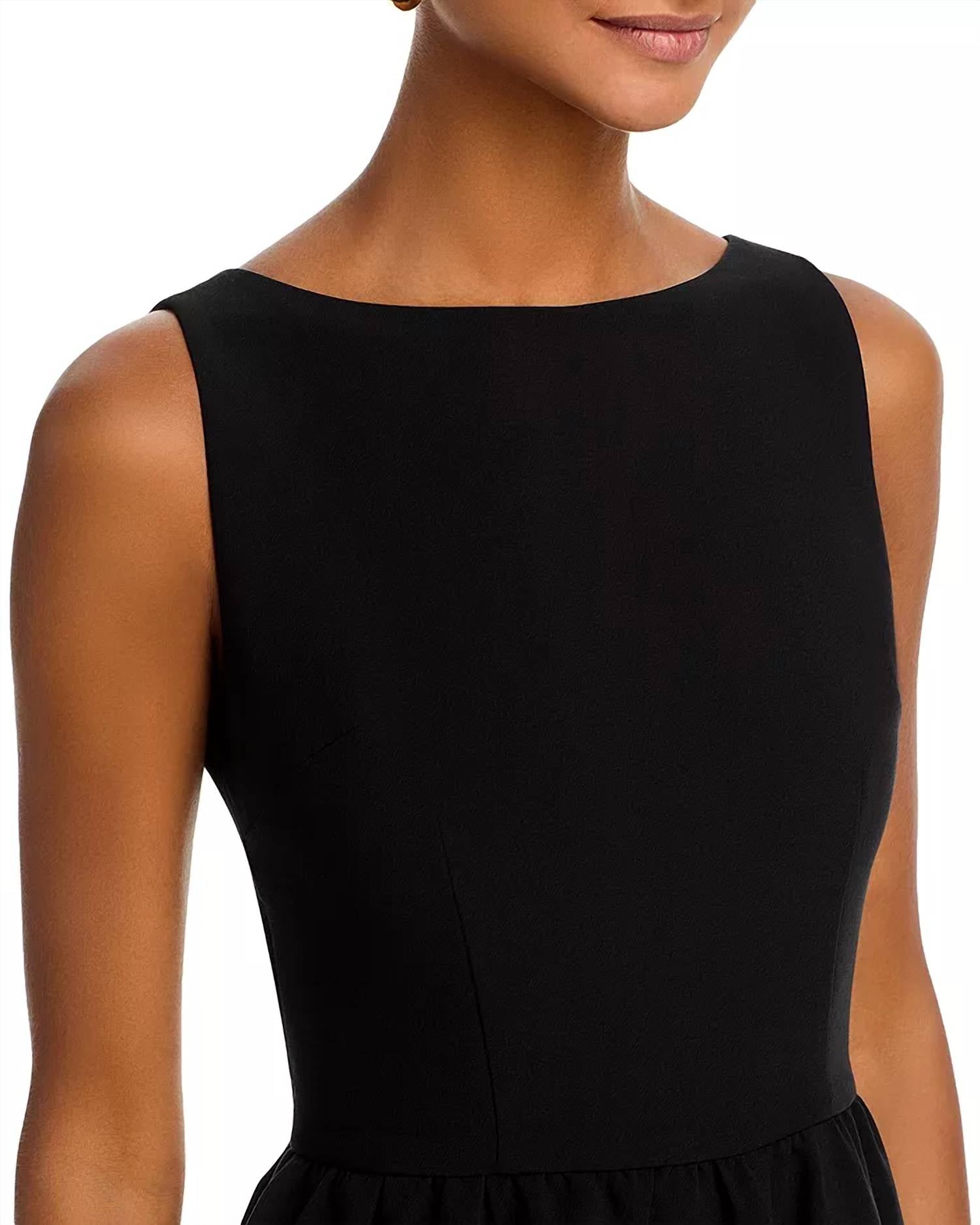 French Connection - Azra Twill Low Back Mini Dress