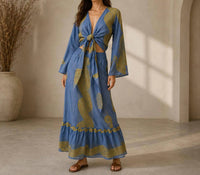 Mystery Resort - Naxos Top And Maxi Skirt Set