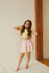Theme - Girl's Michaela Ribbed Top
