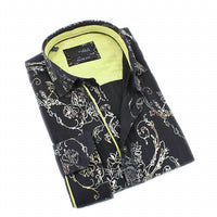Eight X - Rose Foil Print Button Down Shirt