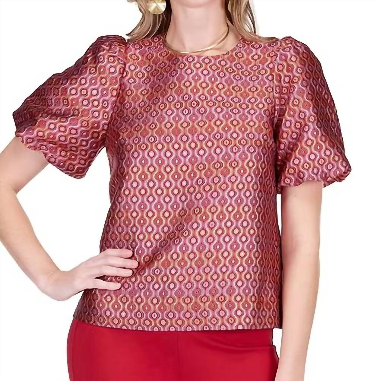 Jade - Short sleeve top