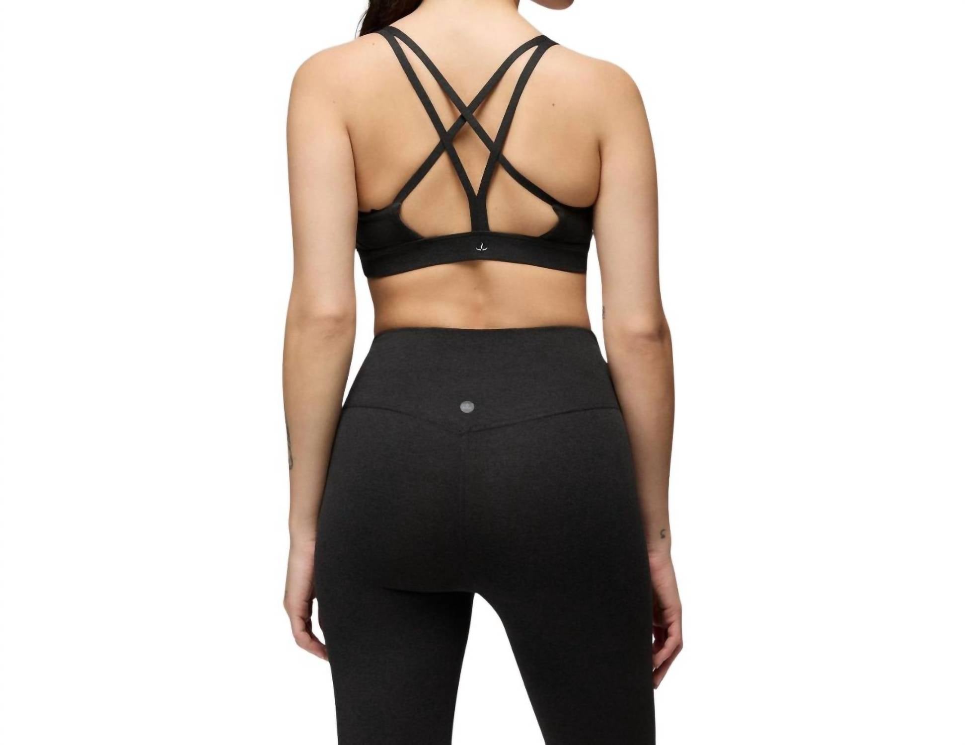 prAna Everyday Support Bra in black - women's intimate - view 4