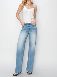 Risen - Belmont High Rise Straight Leg Jeans