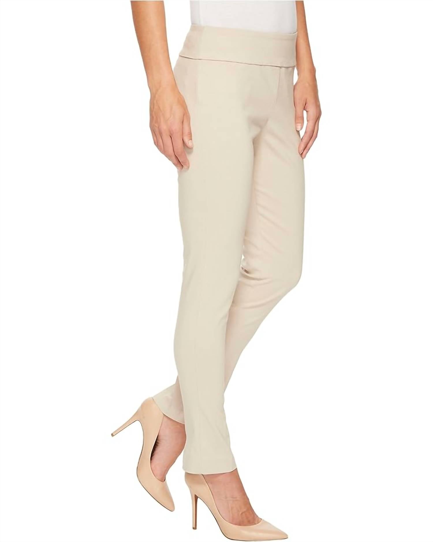 Elliott Lauren - Control Stretch Pull-on Ankle Pants