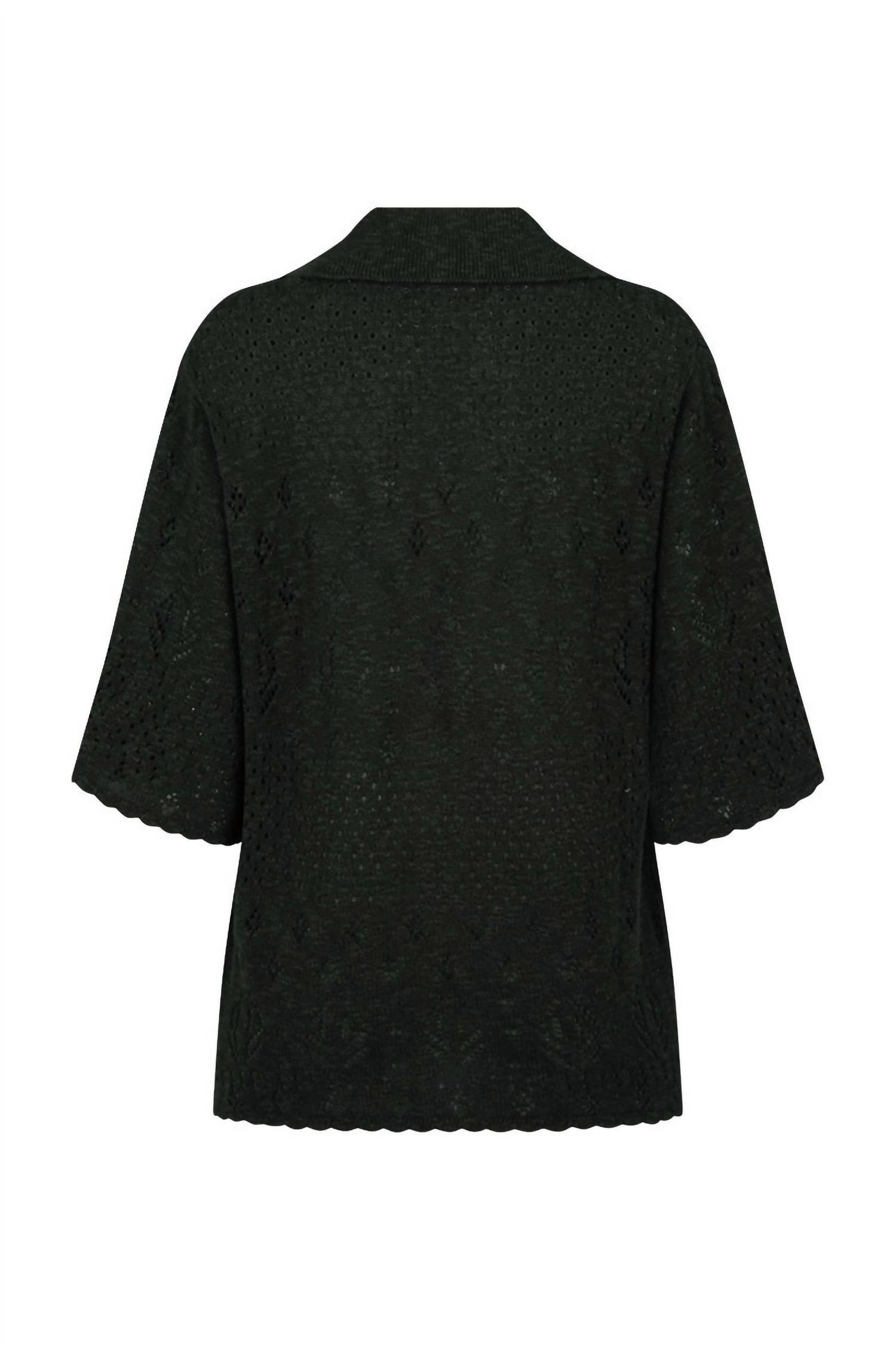 SPELL Rhodes Knit Short in onyx - women's shorts - view 5