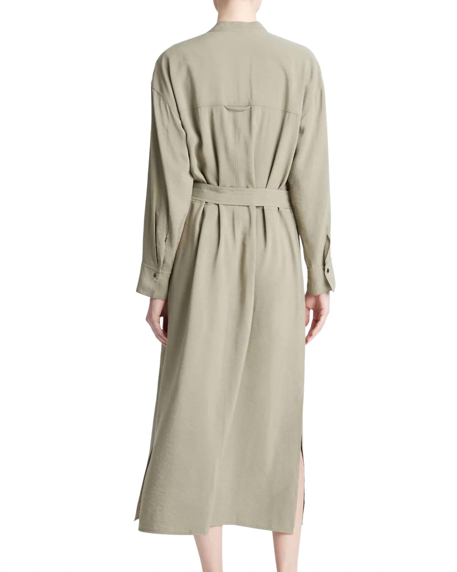 Vince - Soft Utility Shirt Dress