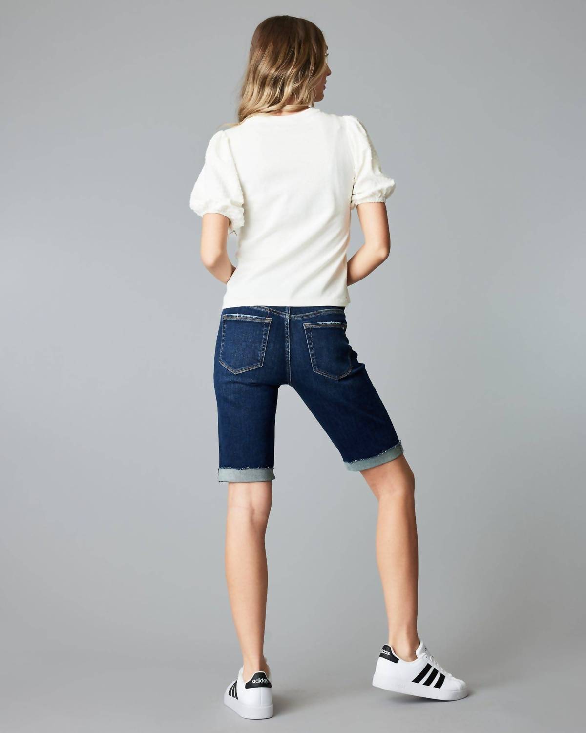Downeast - Clip Dot Crewneck Short Sleeve Top