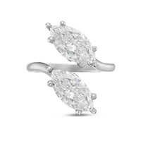 Diana M Jewels - Women's Marquise Lab-Grown Diamond Fashion Ring (4.00 Ct) - Signature Plus