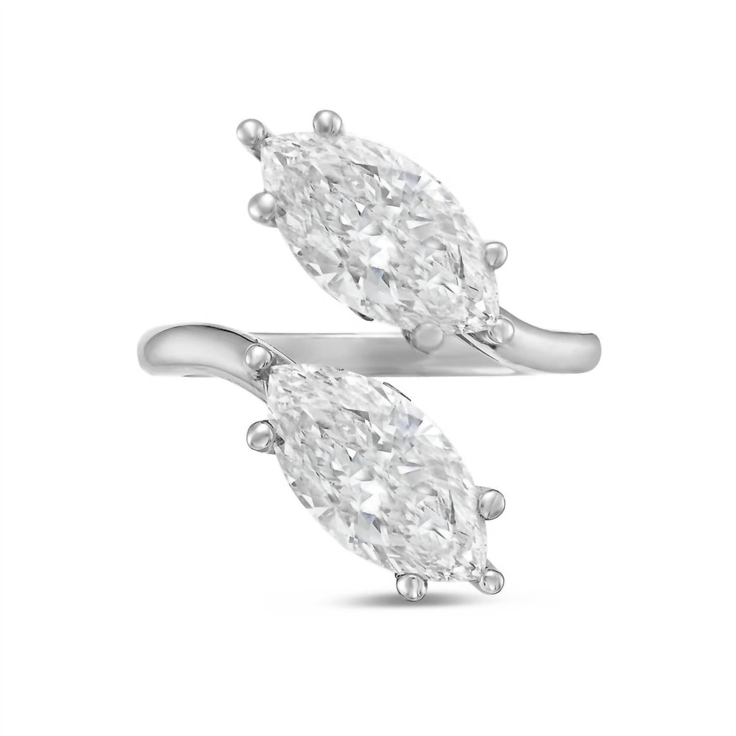 Diana M Jewels - Women's Marquise Lab-Grown Diamond Fashion Ring (4.00 Ct) - Signature Plus