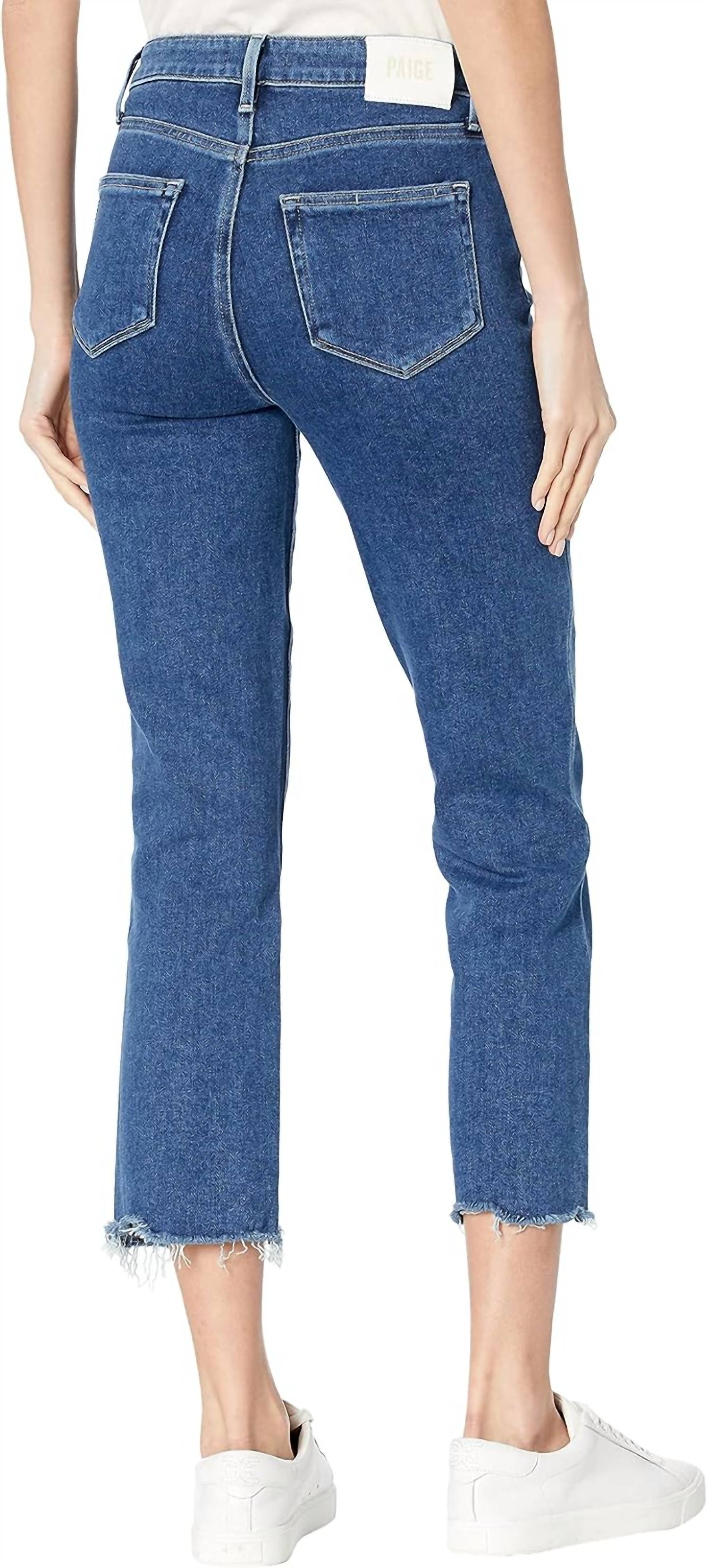Paige - Cindy Straight Leg Jeans