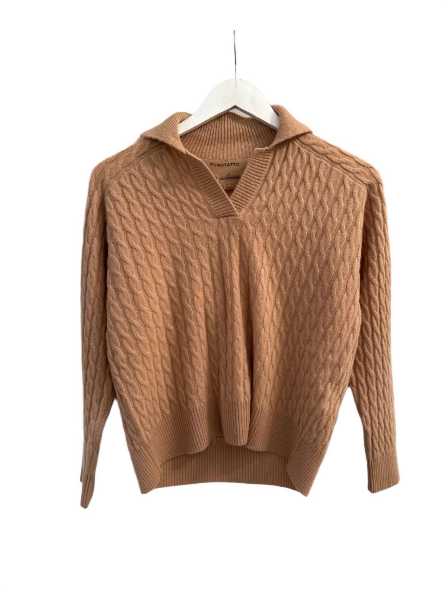 Purotatto - Polo Cashmere Sweater