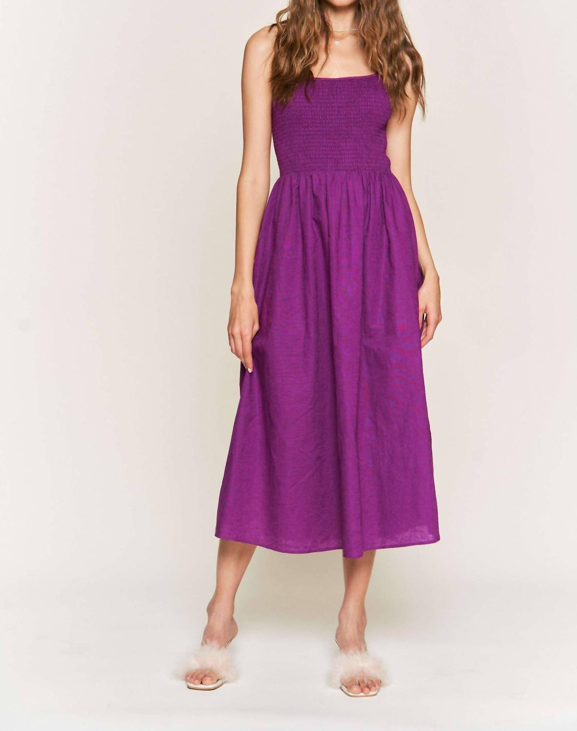 In The Beginning - Mandy Sleeveless Midi Dress