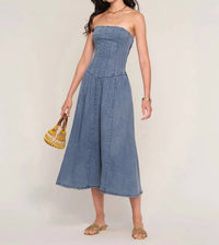 Heartloom - Ronan Strapless Midi Dress