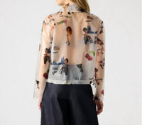 STEVE MADDEN Tove Jacket in multi - women's jacket - detail view
