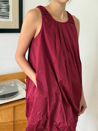 Sofie The Label - Poplin Bubble Hem Mini Dress