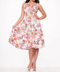 Orchid Bloom - Jolie Swing Dress