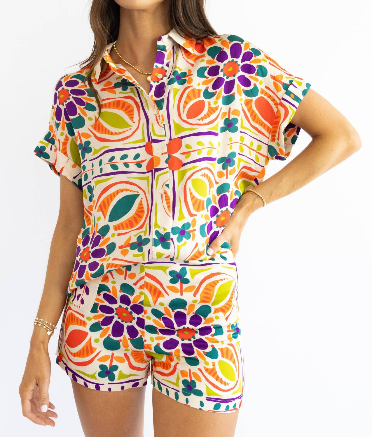 Lavender Brown - Valery Top