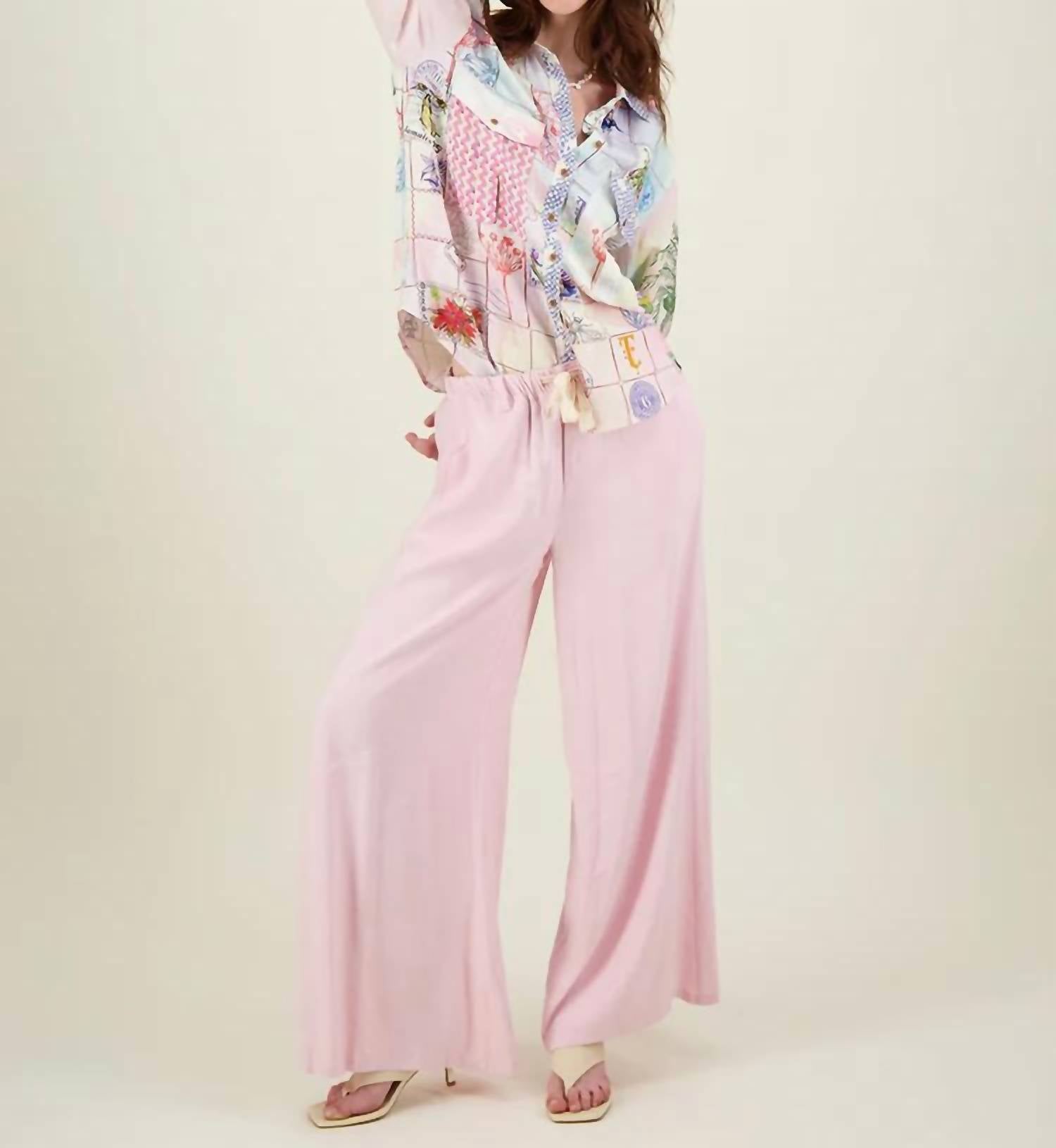 Me369 - Women's Ariel Wide Leg Pants