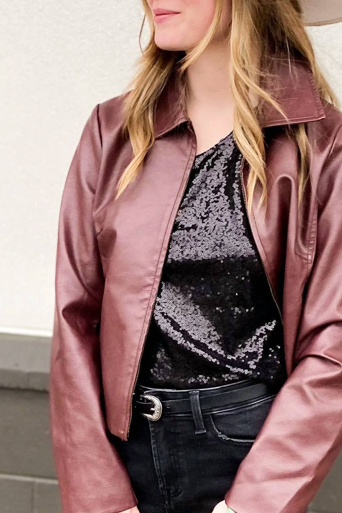 Kylie Paige - Sally Sequins top