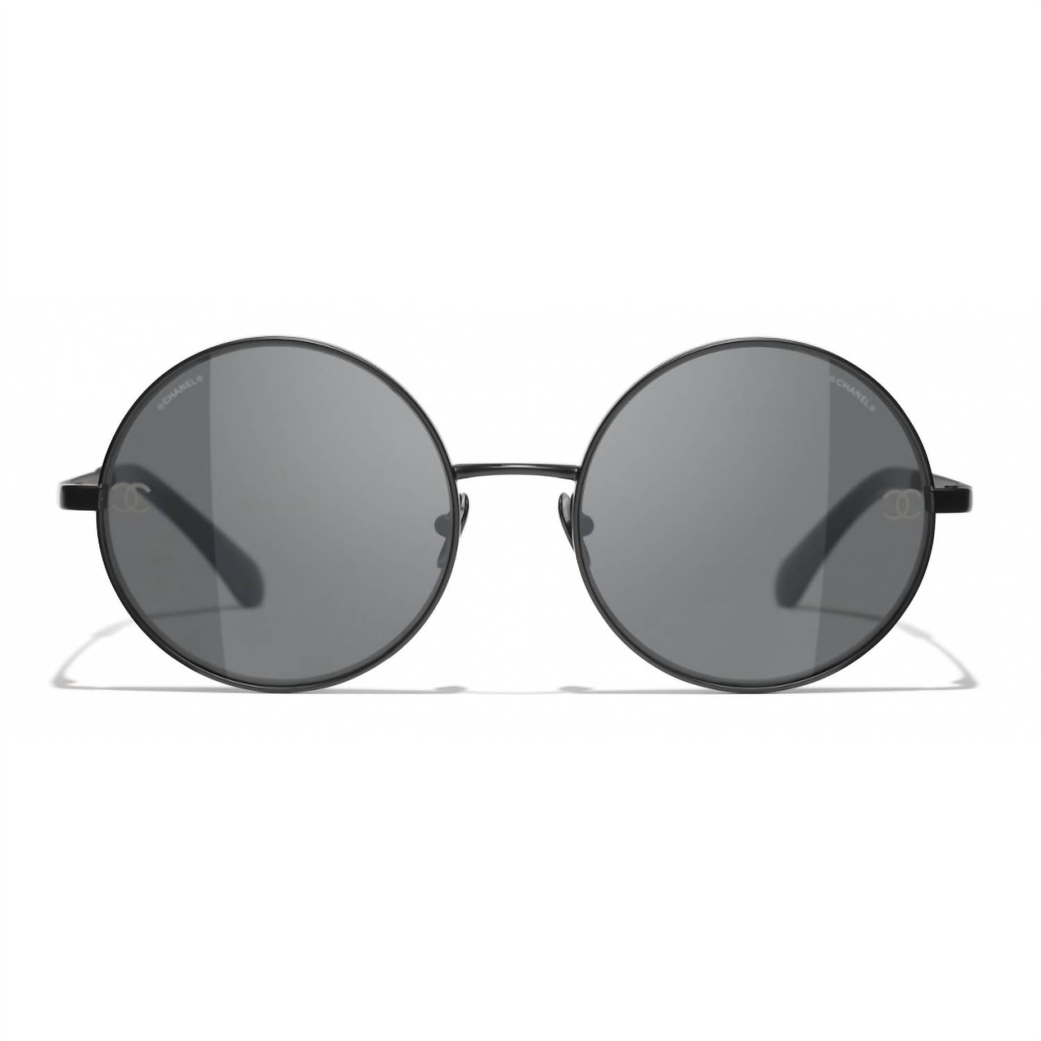 Chanel - Round Non Polarized Sunglasses 4268 C101s4 - 54