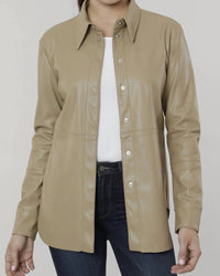 Dolce Cabo - Vegan Leather Shirt