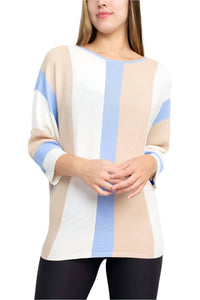 Cyrus - Boat Neck Knit Sweater