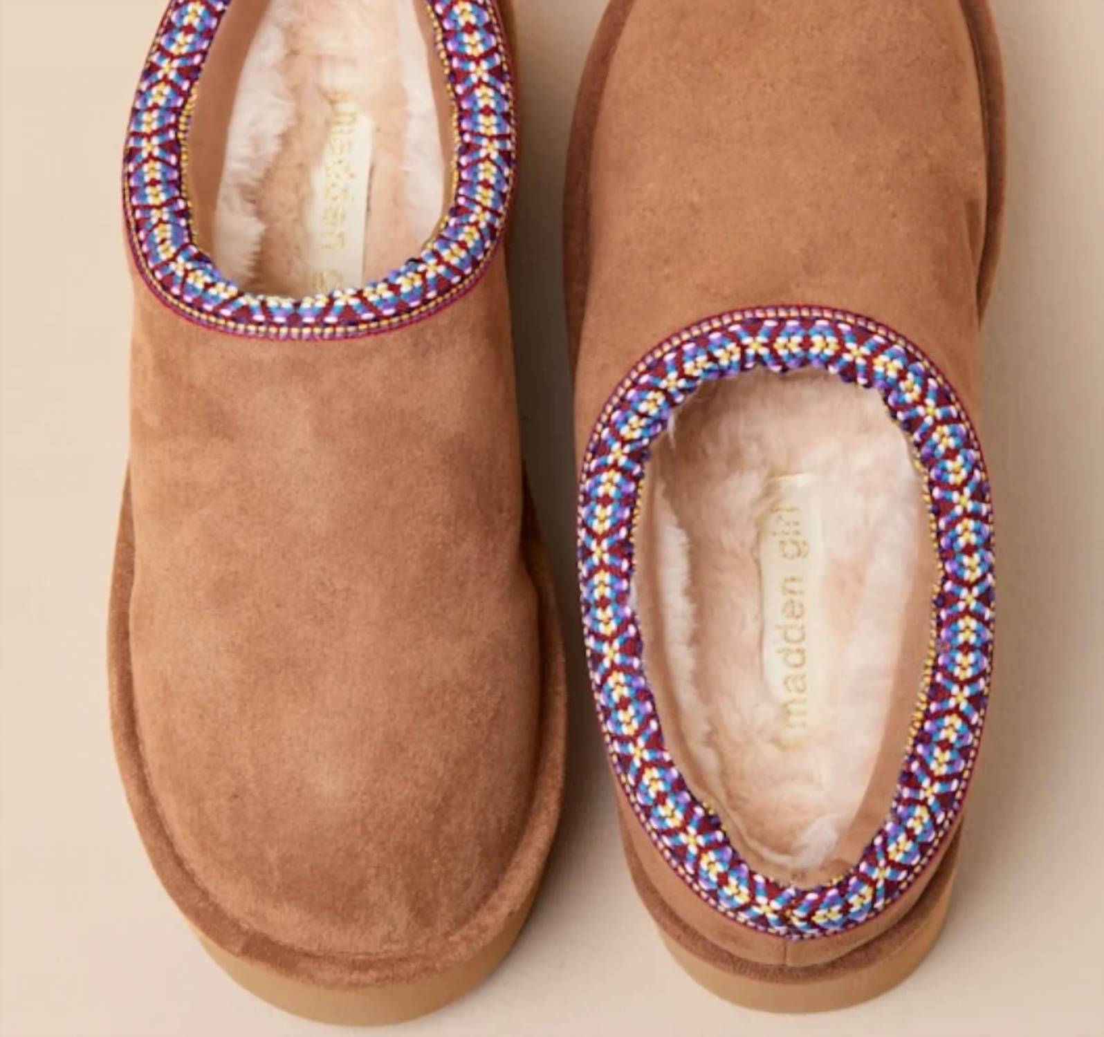 Madden Girl - Women's Elyse Suede Platform Slipper