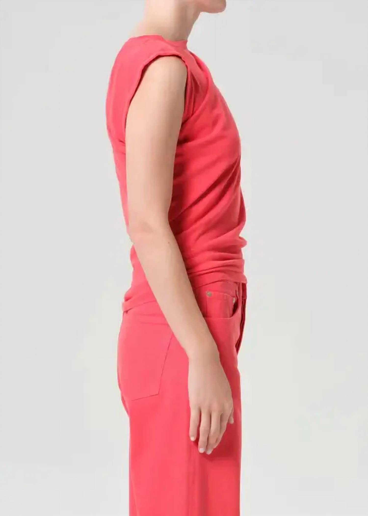 Agolde - Beth Asymmetrical Tee