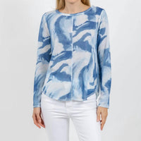 Elliott Lauren - Crew Neck Long Sleeve Tee