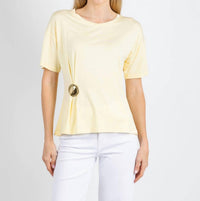 Leo & Ugo - Aisha Brooch Tee