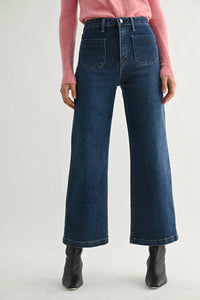 Just Black Denim - Sailor Pocket Wide Leg Jeans