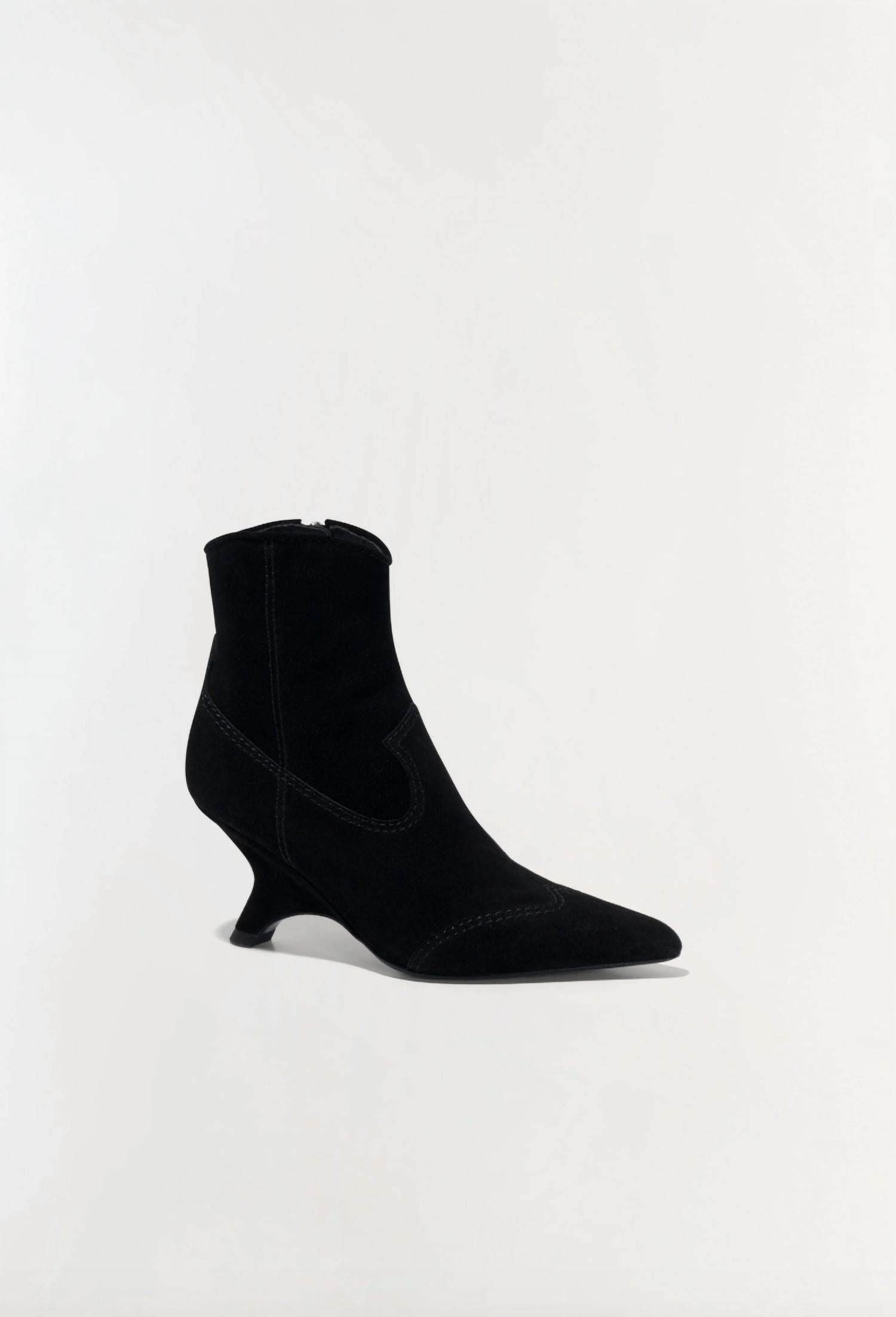 Simkhai - Women's Shadow Suede Western Ankle Boots