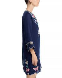 Johnny Was - Linen Scallop Dress