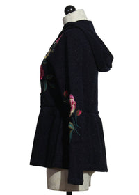 Johnny Was - Women's Peplum Thermal Hoodie