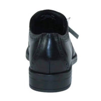COLE HAAN Mens Leather Lace Wing Oxford Grand 360 Shoes in black - men's shoe - alternate view