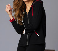 Angel Apparel - Stripe Detail Hoodie